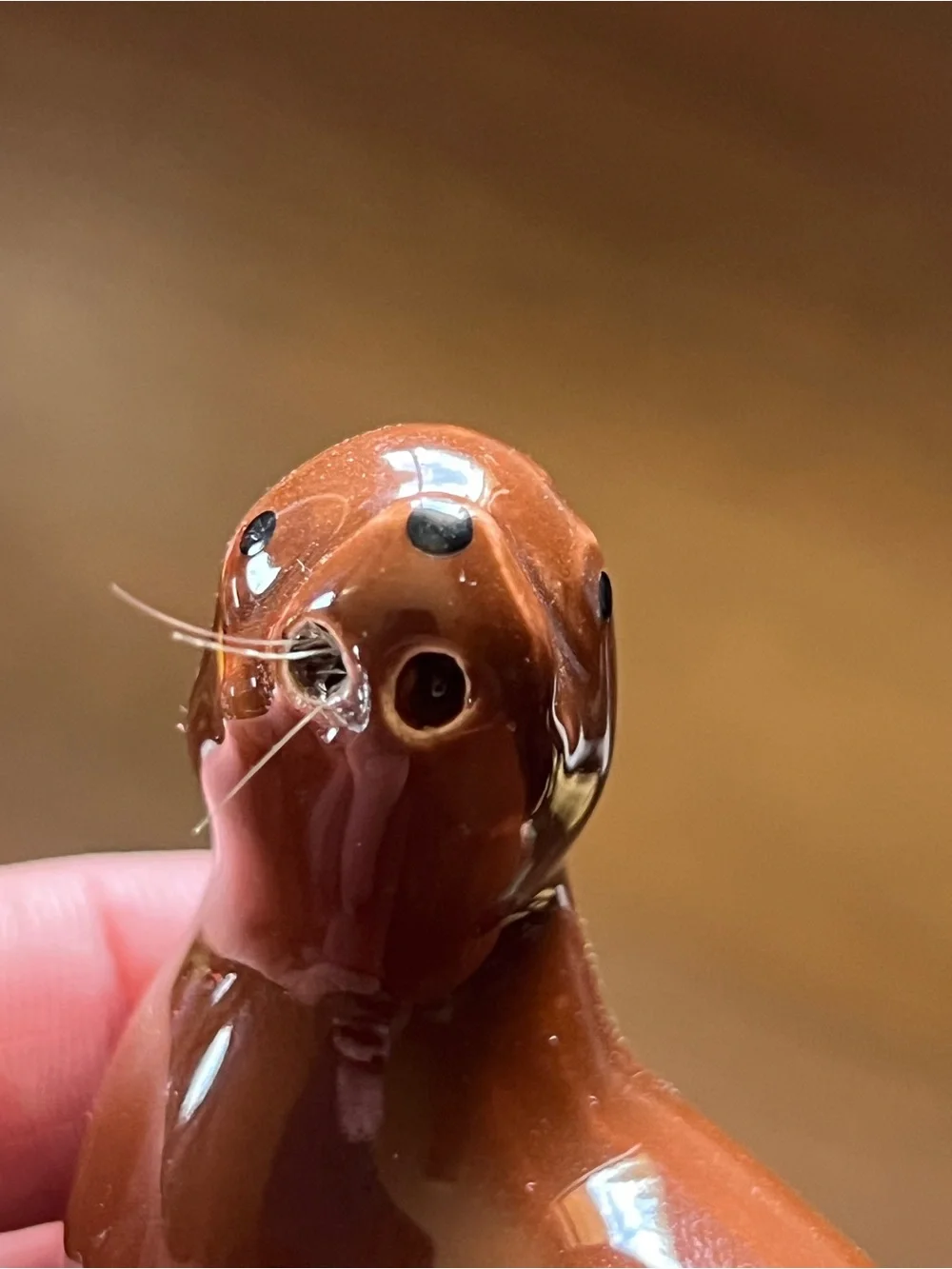 Vintage brown ceramic
